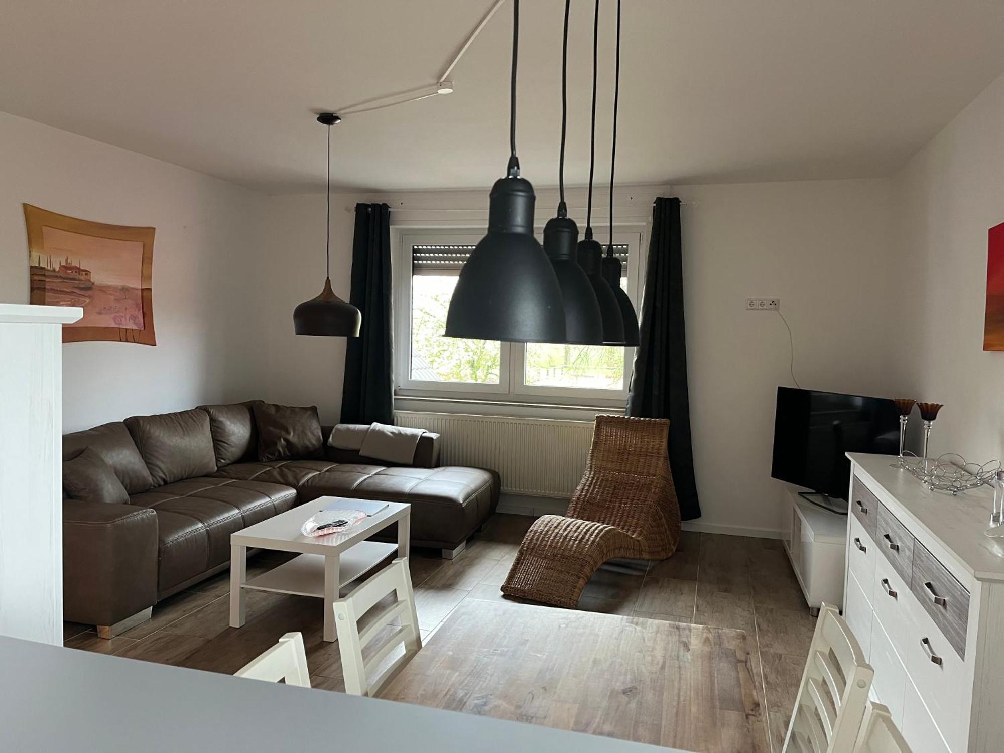 Wunderschoene Ferienwohnung Mit Balkon Auf Dem Bauernhof Greven Exterior photo